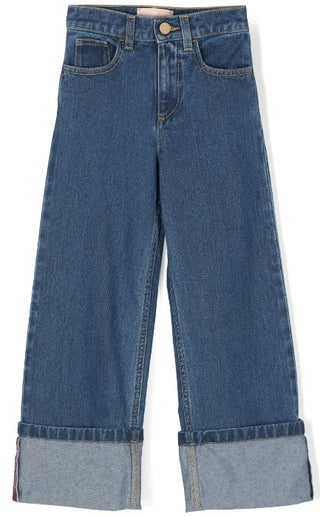 Elisabetta Franchi Jeans A Palazzo EFPA253.C In Denim