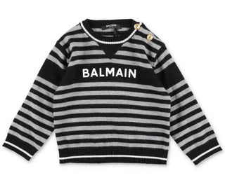 Balmain Pullover mit Rundhalsausschnitt BT9510