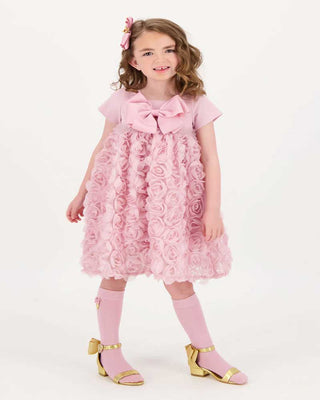 Angel's Face Talia 3D Dress TALIA 3D ROSES In Cotton