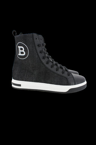 Balmain Sneakers 6o0696 with laces and zip