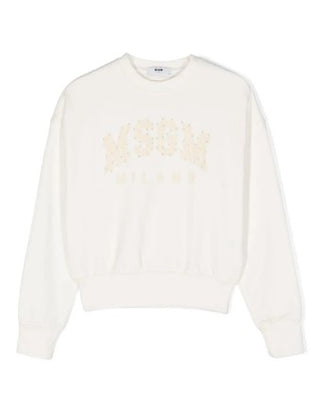 MSGM Rundhals-Sweatshirt F3MSJUSW182