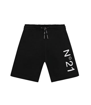 N21 Bermuda in sweatshirt with logo N21614