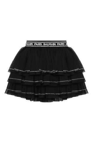 Balmain Tulle Skirt 6N7050