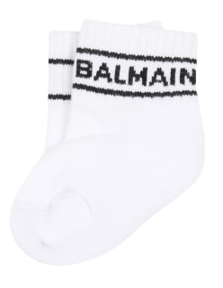 Balmain Socken mit Logoband bs0560