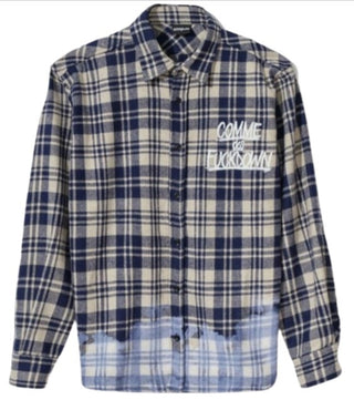 Comme des Fuckdown Camicia in fantasia tartan CDFU1755