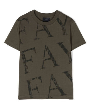 Fay T-shirt con stampa all over FS8P91-Z1173