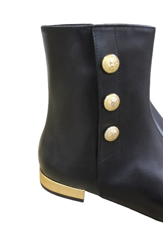 Balmain bs0a76 side zip boots