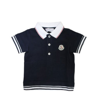 Moncler Polo-T-Shirt mit Symbol D419518300705