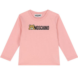 Moschino T-shirt girocollo con stampa MTO00D