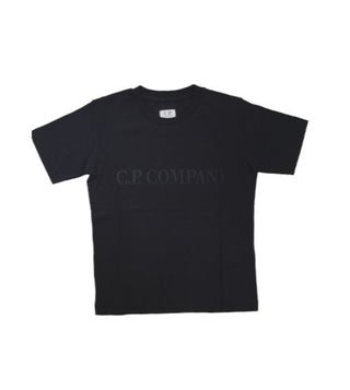 C.P. Company T-shirt girocollo con logo ricamato 09CKTS054A