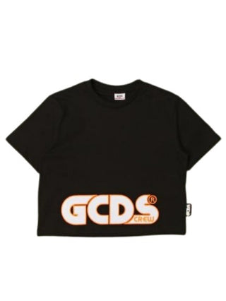 GCDS Kurz geschnittenes T-Shirt 027592