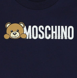 Moschino T-shirt girocollo con stampa MTO00D