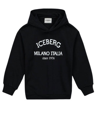 Iceberg Felpa con cappuccio e stampa MFICE5335J