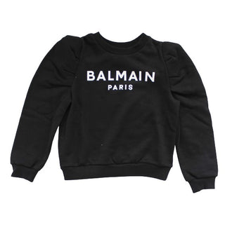 Balmain-Sweatshirt mit Rundhalsausschnitt 6N4030