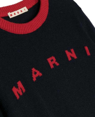 Marni Maglia girocollo con logo M00932-M00QY