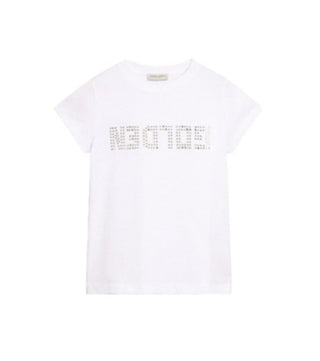 Golden Goose T-shirt girocollo con logo GKP01390