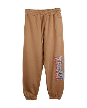 Comme des Fuckdown Pantalone jogger con logo stampato CDFU1864