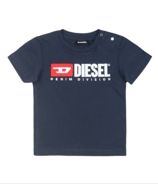 Diesel Crew Neck T-Shirt with Front Logo 00K1YW-00YI9