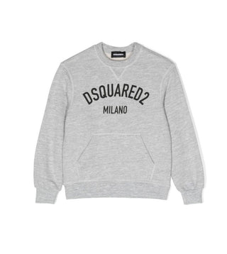 Dsquared2 Felpa girocollo con logo DQ1963-D00V0