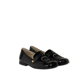 Gucci GG Logo Loafer 749233/AACBD aus schwarzem Lackleder