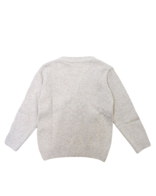 Dottor Kids Maglia Cardigan DK14 In Misto Lana