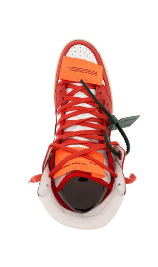 Off-White Omia065w Stiefelsneaker mit Schnürsenkeln