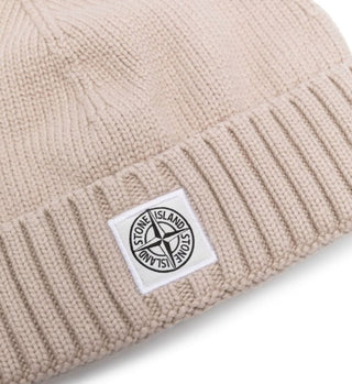 Stone Island Junior-Mütze mit Logo 7916N04Z4