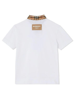 Burberry Polo-T-Shirt mit Vintage Check 8051774