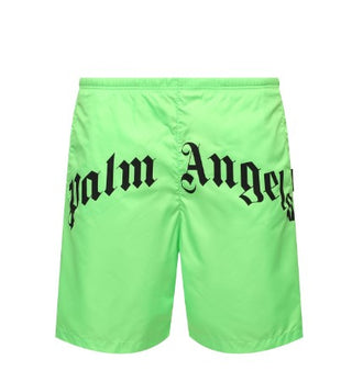 Palm Angels Costume in nylon con logo stampato PMFA005C99FAB0013