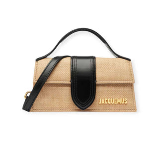 Jacquemus Le Child Tasche 213ba006-3215 mit Kunstbast