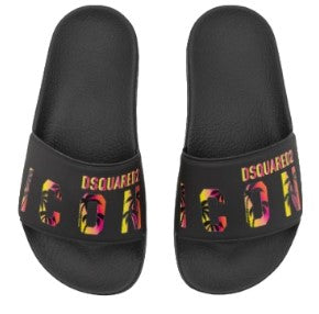 Dsquared2 MULTICOLOR WRITTEN SLIDES 73800