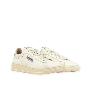 Autry Sneakers Dallas Low ADLW-MR01 In Pelle Bianca