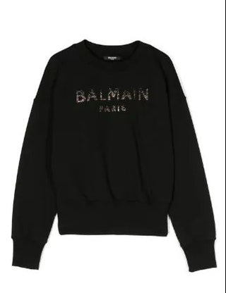 Balmain cropped sweatshirt BT4B60-F0061