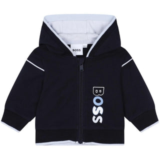 Hugo Boss Kapuzenpullover mit Reißverschluss J95353-849