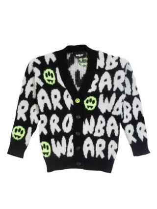 Barrow Cardigan Maglia F3BKJGCA061 In Lana Con Logo