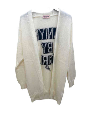 Aniye by Girl Cardigan Sweater 032384 With Retro Logo For Girls