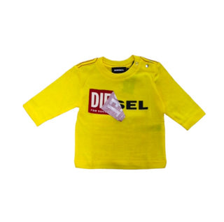 Diesel T-shirt girocollo con logo frontale 00K1US-00YI9