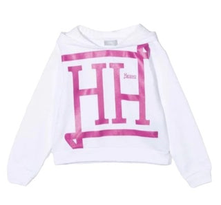 Herno Hoodie JFE00006G Cropped For Girls