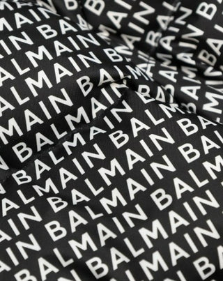 Balmain Giubbino Bomber 6R2C80 Monogram Da Bambina