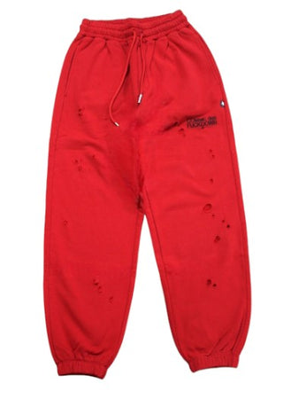 Comme des Fuckdown Pantalone jogger con logo ricamato CDFU1976