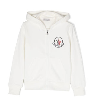 Moncler Felpa con zip e cappuccio I29548G00017