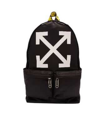 Off-White OMNB003SS22FAB00110 Logo Zip Up Backpack