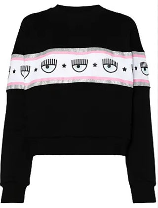 Chiara Ferragni Sweatshirt mit Rundhalsausschnitt 75CBIF03