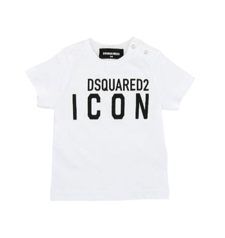 Dsquared2 T-shirt girocollo con logo stampato DQ04F1-D00MV