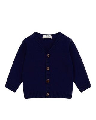 Dottor Kids Maglia Cardigan DK14 In Misto Lana