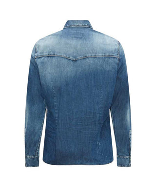 Dsquared2 Langärmeliges Jeanshemd S74DM0754