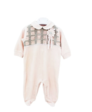 The Tailoring of the Little Onesie lt658 with clips on the back