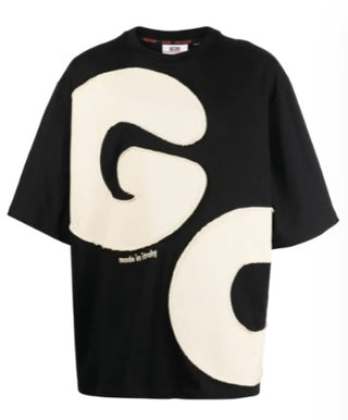 GCDS Crewneck T-shirt with logo SS22M130127