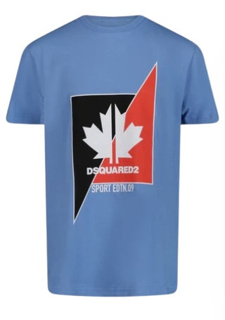 Dsquared2 T-shirt con stampa frontale DQ2211-D004G