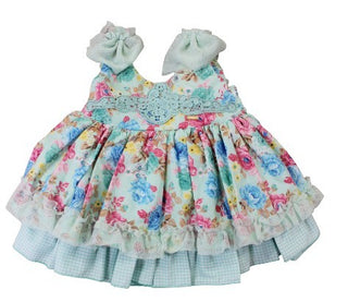 La Amapola Vestina FANTASY FLOWERS GEMA WITH BUTTONS